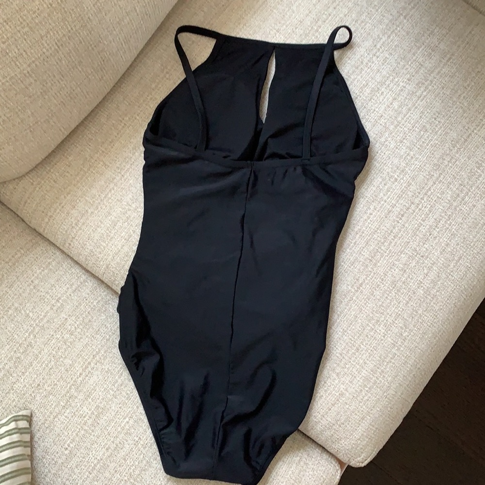 NWOT black tummy control one piece bathing suit - Picture 3 of 6